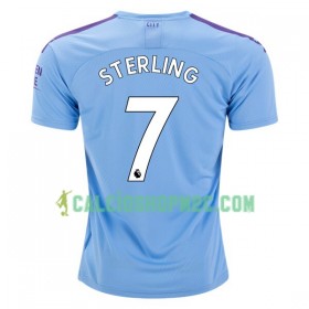 Manchester City Sterling 7 Maglia Prima 2019/2020 Manica Corta 
